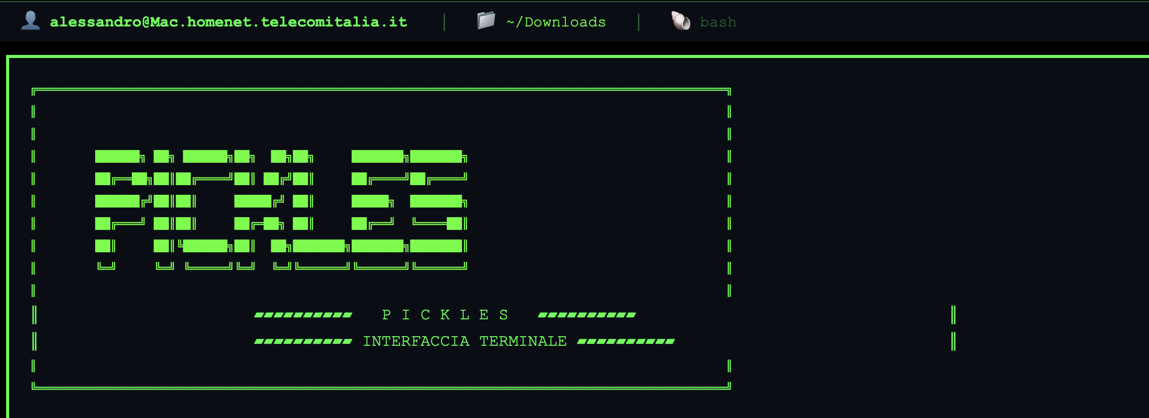 Terminale Screenshot 1